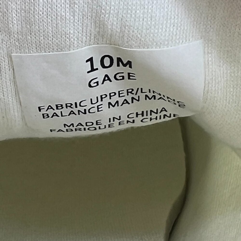 CG2B Womens Gage White Fabric Low Top Lace Up Casual Size 10 M Sneakers - Picture 9 of 10